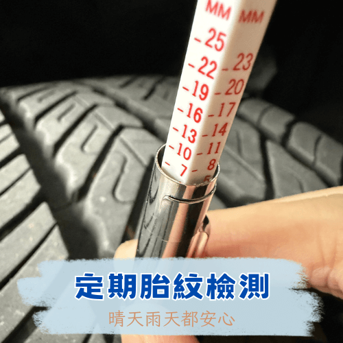 胎紋定期檢測